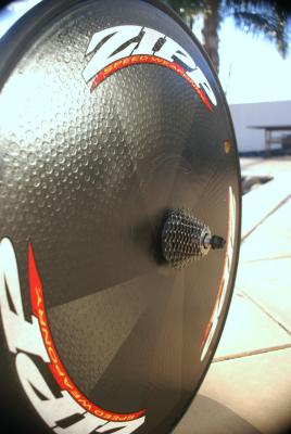 *ZIPP DISC WHEEL* Dura-Ace Cassette & Conti Tyre!